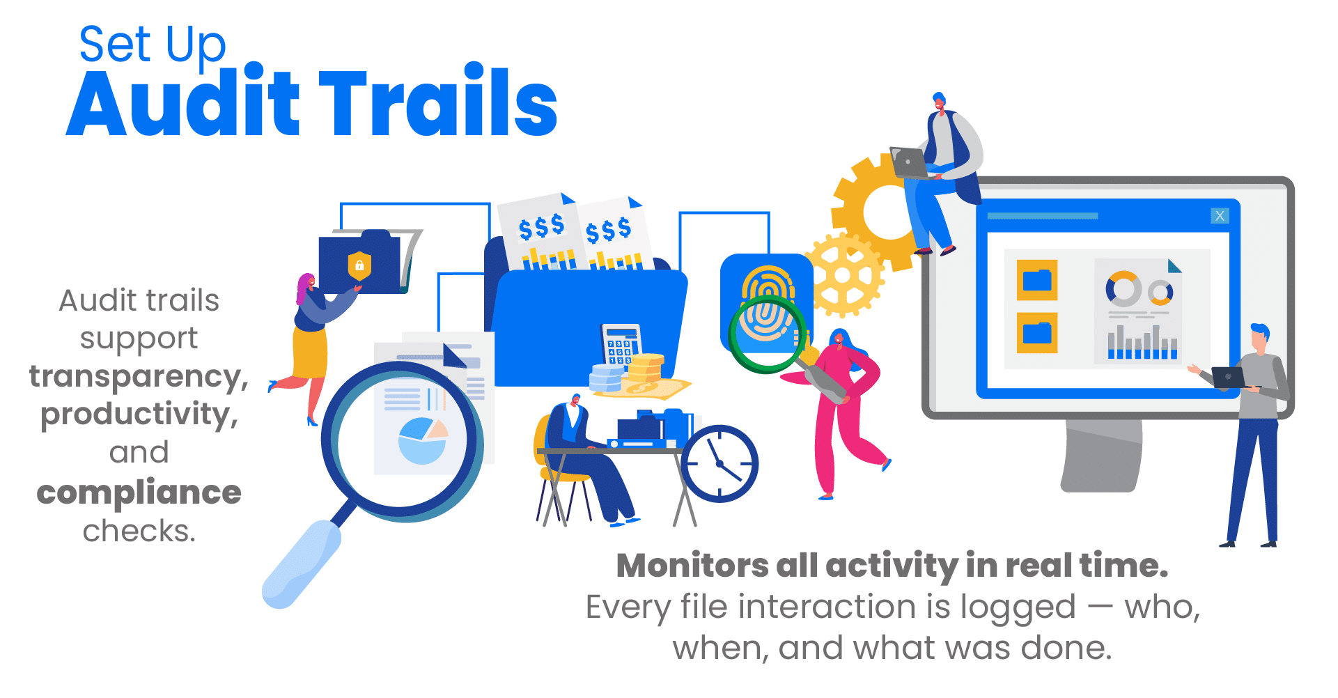 audit trails data room
