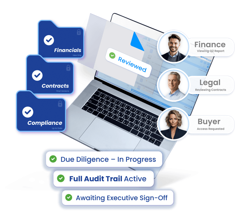 mergers due diligence Virtual data room
