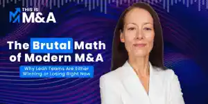 the brutal math of modern M&A - VDR